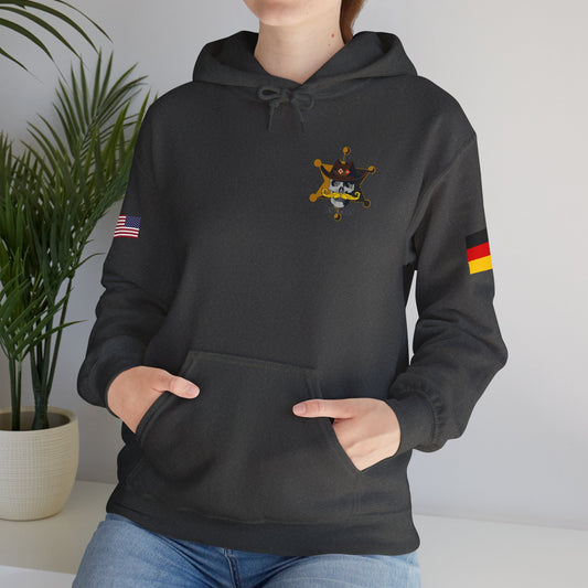 Desperados - Flags on Sleeves - Unisex Heavy Blend™ Hooded Sweatshirt