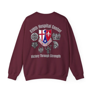 519th Hospital Center - Unisex Heavy Blend™ Crewneck Sweatshirt