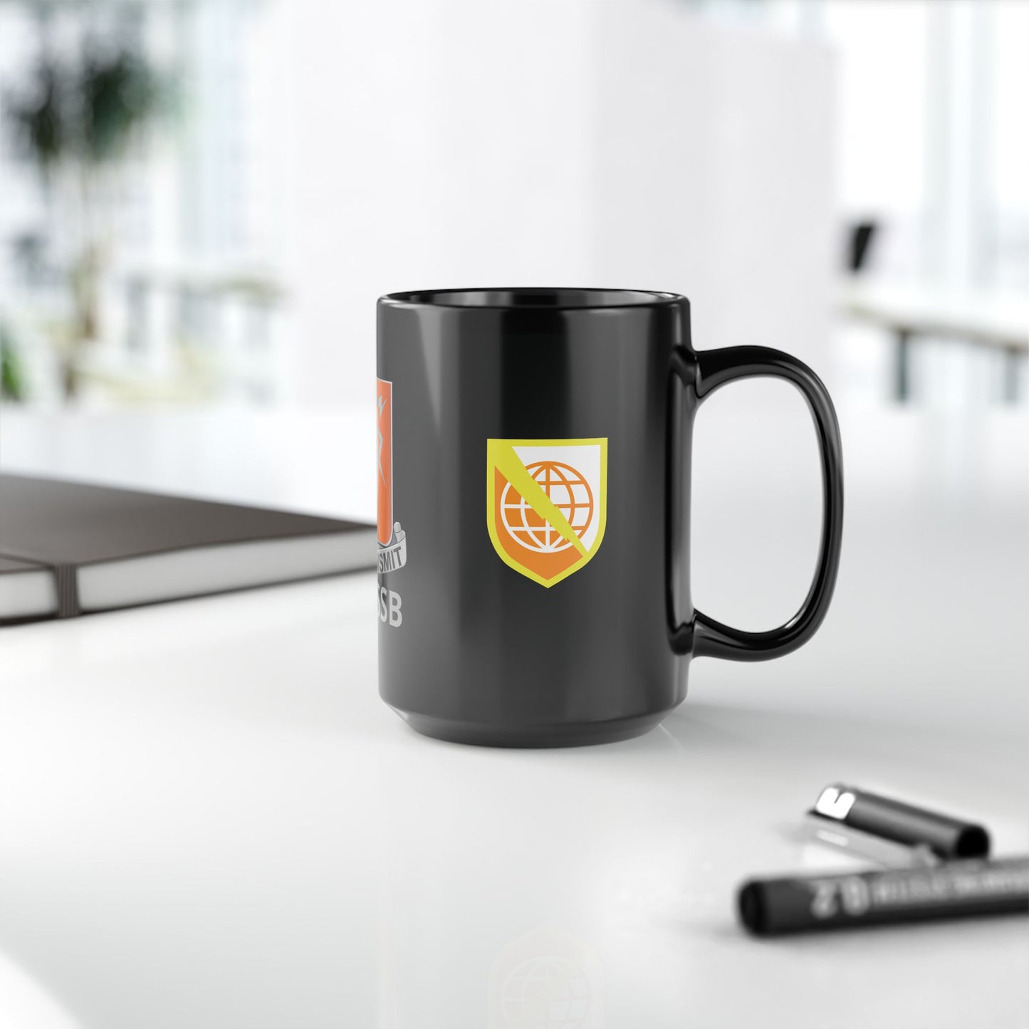 52d SSB -  Black Mug (11oz, 15oz)