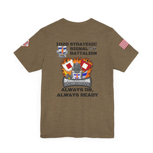 102d SSB - Sleeve with USA/2TSB - Unisex Jersey Short Sleeve Tee