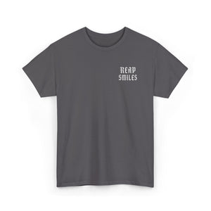 Reap Smiles - Embroidery - Unisex Heavy Cotton Tee