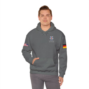 S4 - Option 1 - 102D SSB - Flags on Sleeves - Unisex Heavy Blend™ Hooded Sweatshirt