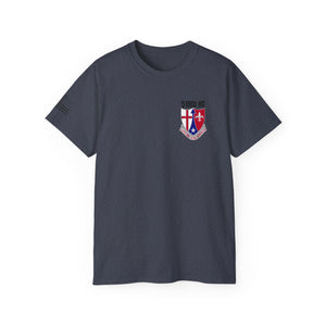 519th Hospital Center - Unisex Ultra Cotton Tee Flag on Sleeve