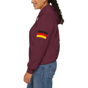 S4 - Option 1 - 102D SSB - Flags on Sleeves - Unisex Heavy Blend™ Hooded Sweatshirt