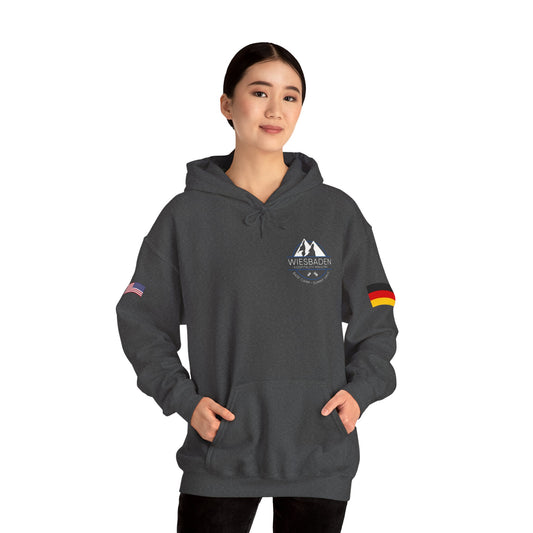 WHM - Flags on Sleeves - Unisex Heavy Blend™ Hooded Sweatshirt