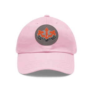 509th SSB  Hat with Leather Patch (Round)