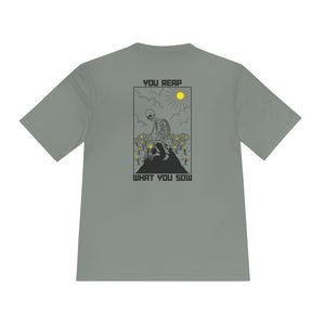 Sow Smiles - SKELETON BACK- Moisture Wicking Tee