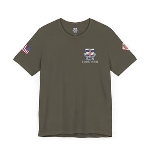 102d SSB - Sleeve with USA/2TSB - Unisex Jersey Short Sleeve Tee