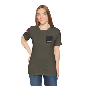 Warhammer - Flag on Sleeves - Unisex Jersey Short Sleeve Tee