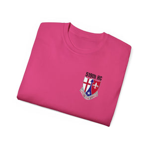 519th Hospital Center - Unisex Ultra Cotton Tee Flag on Sleeve