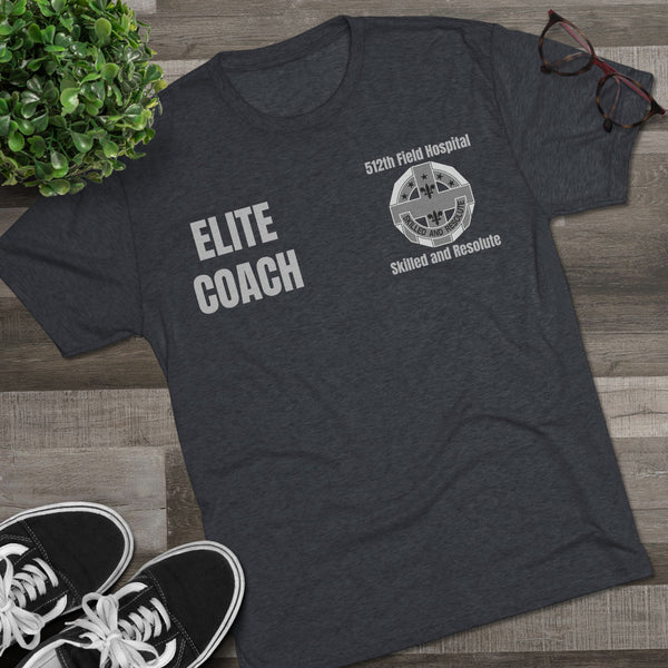 512th Elite Coach Unisex Tri-Blend Crew Tee