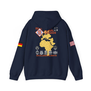 52D SSB - Flags on Sleeves - Unisex Heavy Blend™ Hooded Sweatshirt