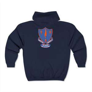 NEC-W Unisex Heavy Blend™ Full Zip Hooded Sweatshirt
