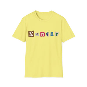 Senior - Adult Sizing - Blank Back - Unisex Softstyle T-Shirt