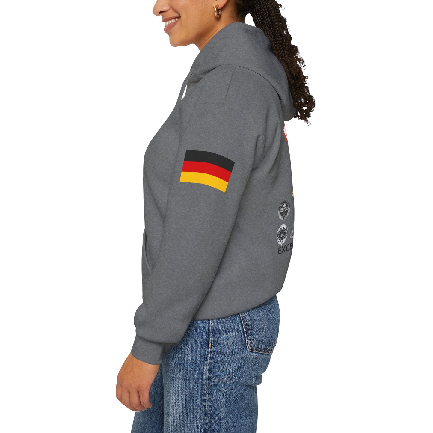 2TSB - Flags on Sleeves - Unisex Heavy Blend™ Hooded SweatshirT