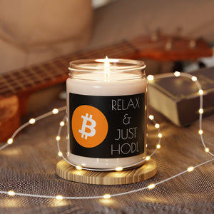 Just HODL Scented Soy Candle, 9oz