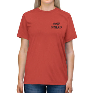 Sow Smiles! - Farmer Back - Triblend Tee