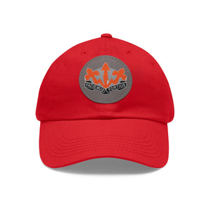 509th SSB  Hat with Leather Patch (Round)