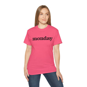 Monday - Unisex Ultra Cotton Tee
