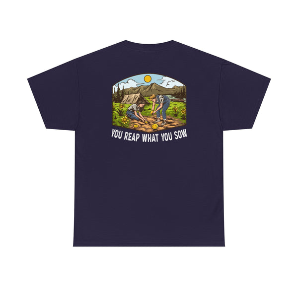 Camping Smiles! - Unisex Heavy Cotton Tee