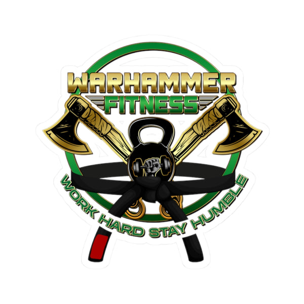 Warhammer Fitness Kiss-Cut Stickers