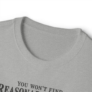 Reasonable People - Unisex Oversized Boxy Tee