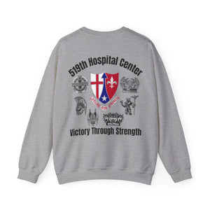 519th Hospital Center - Unisex Heavy Blend™ Crewneck Sweatshirt