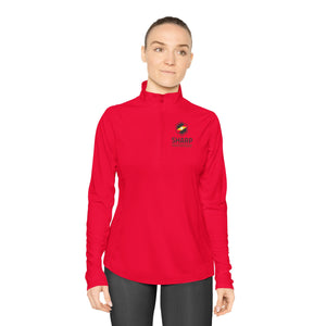 SHARP - Ladies Quarter-Zip Pullover
