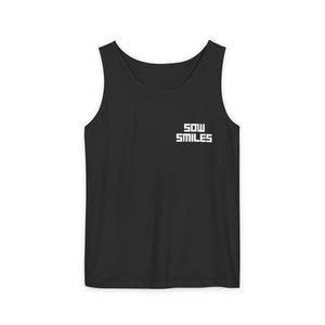 Sow Smiles! - Skeleton Back - Garment-Dyed Tank