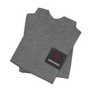 Warhammer - Flag on Sleeves - Unisex Jersey Short Sleeve Tee
