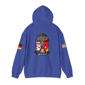 USANEC-S  Flags on Sleeves  Unisex Heavy Blend™ Hooded Sweatshirt