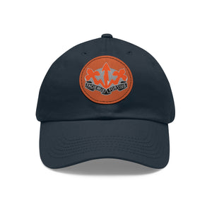 509th SSB  Hat with Leather Patch (Round)