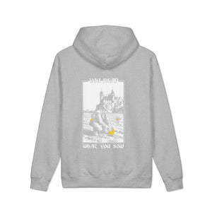 Sow Smiles! - Farmer Back - Organic Side Pocket Sounder Hoodie