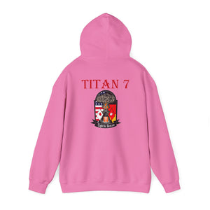 Titan 7 Call Sign - No Flags on Sleeves - USANEC-S - Unisex Heavy Blend™ Hooded Sweatshirt