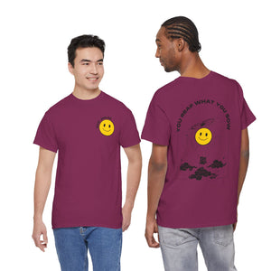 Sow Smiles into the Universe! - Unisex Heavy Cotton Tee