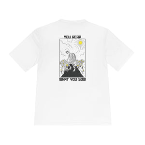 Sow Smiles - SKELETON BACK- Moisture Wicking Tee