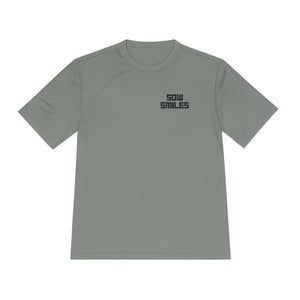 Sow Smiles - SKELETON BACK- Moisture Wicking Tee