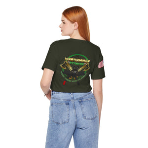 Warhammer - Flag on Sleeves - Unisex Jersey Short Sleeve Tee