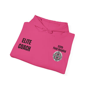 Elite Coach - 512th Field Hospital - Unisex Heavy Blend™ Hooded Sweatshirt