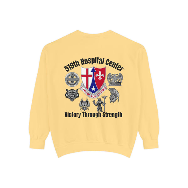 Hospital Center Unisex Garment-Dyed Sweatshirt
