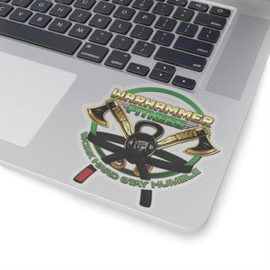 Warhammer Fitness Kiss-Cut Stickers