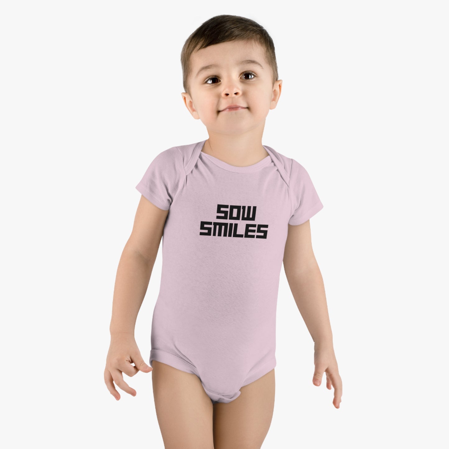 Sow Smiles Baby Short Sleeve Onesie®