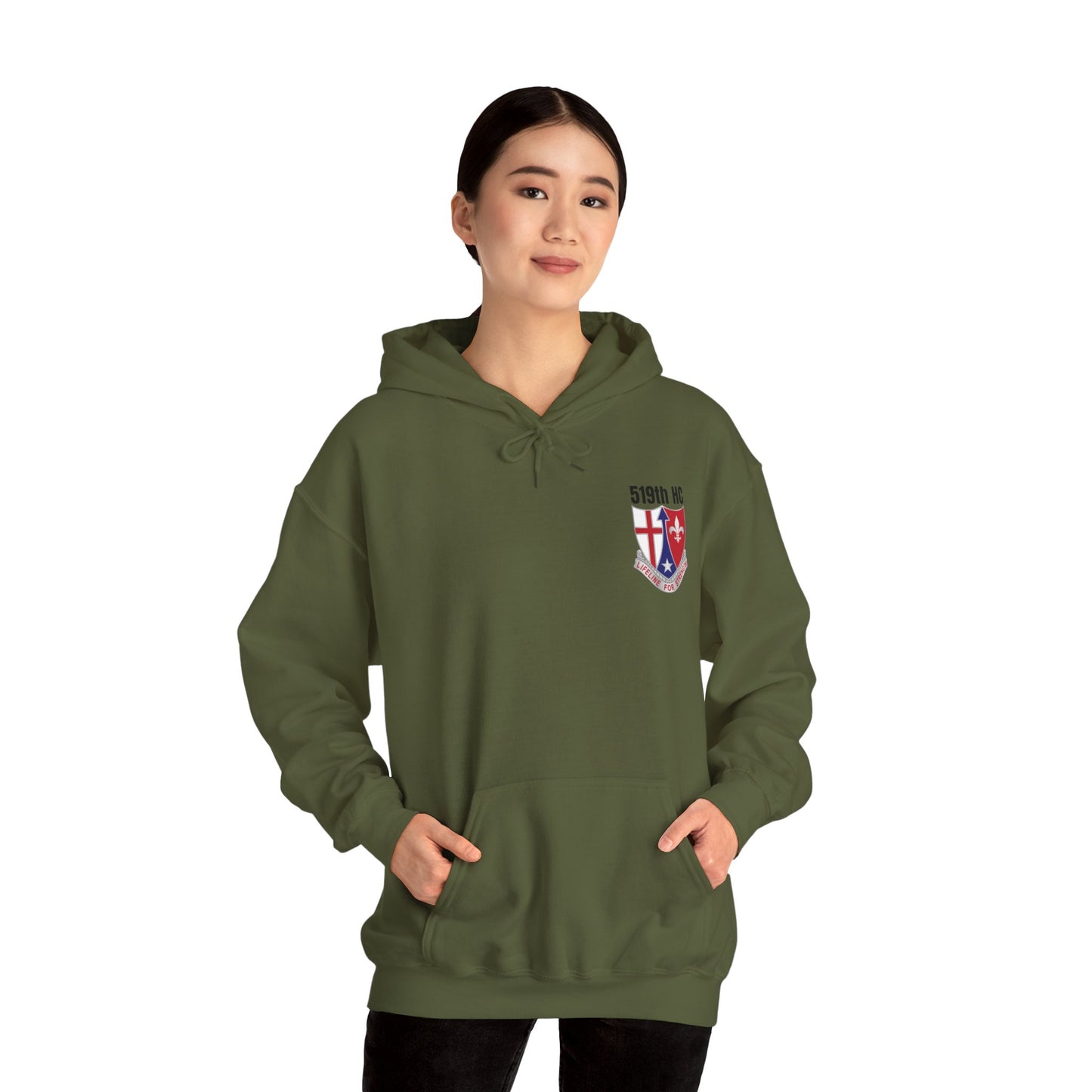 519TH HC - Unisex Heavy Blend™ Hooded Sweatshirt - Printed in USA
