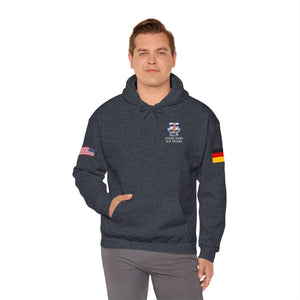 S4 - Option 1 - 102D SSB - Flags on Sleeves - Unisex Heavy Blend™ Hooded Sweatshirt