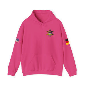Desperados - Flags on Sleeves - Unisex Heavy Blend™ Hooded Sweatshirt