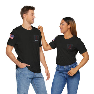 Warhammer - Flag on Sleeves - Unisex Jersey Short Sleeve Tee