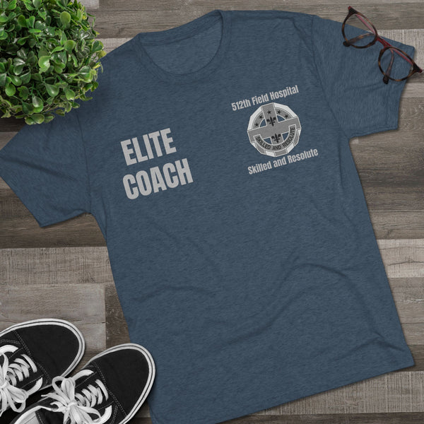 512th Elite Coach Unisex Tri-Blend Crew Tee