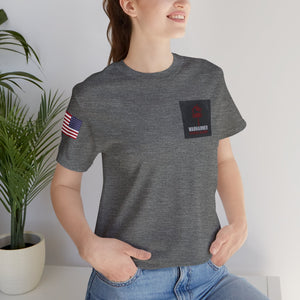 Warhammer - Flag on Sleeves - Unisex Jersey Short Sleeve Tee