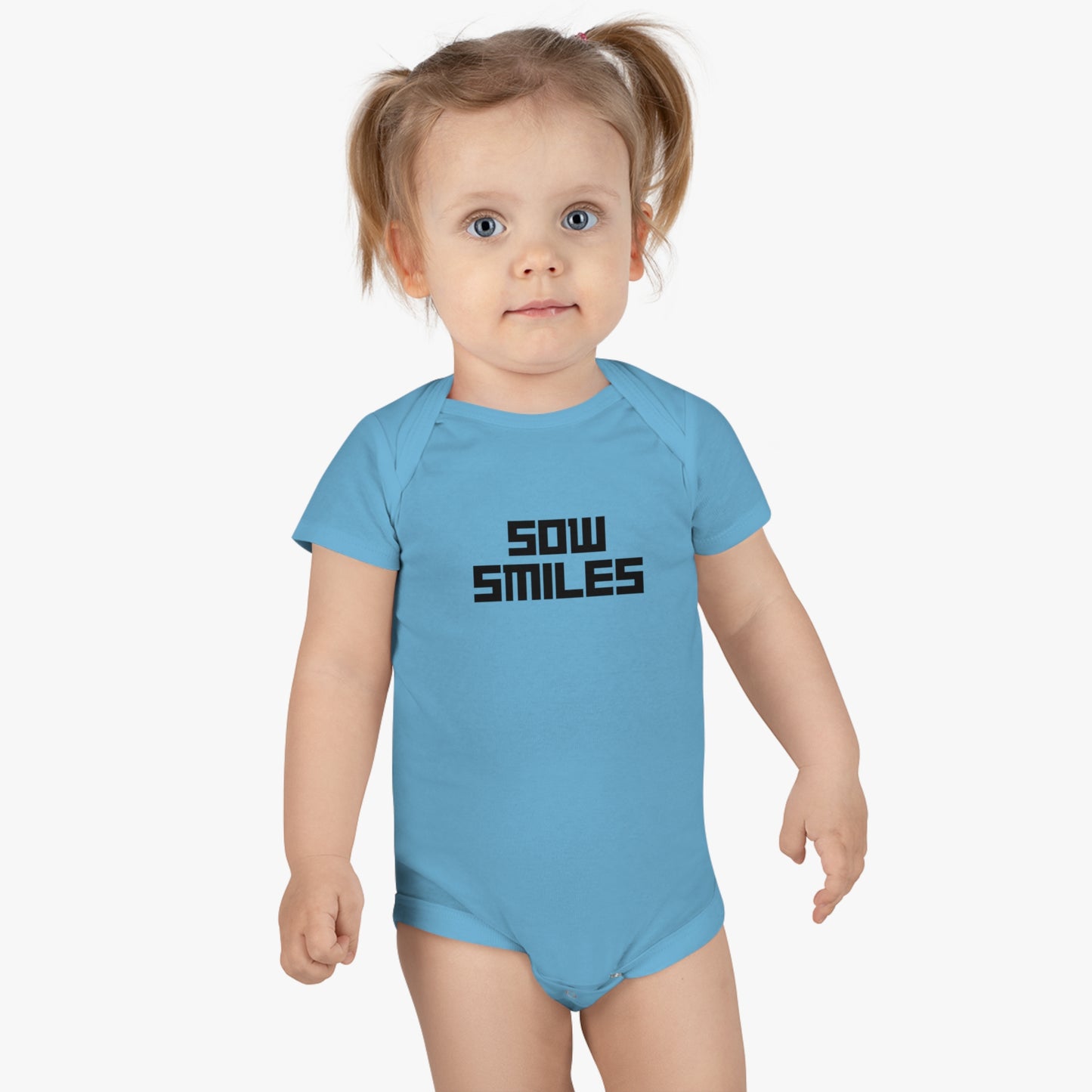 Sow Smiles Baby Short Sleeve Onesie®