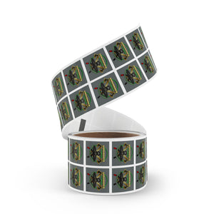 Warhammer Fitness Sticker Labels